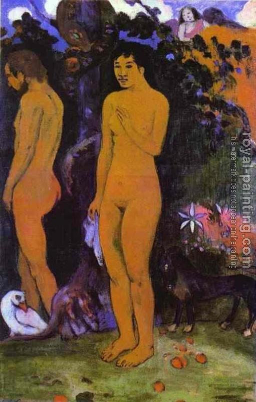 Paul Gauguin : Adam and Eve